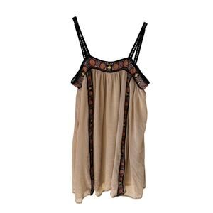 In Luv Embroidered Dress Small